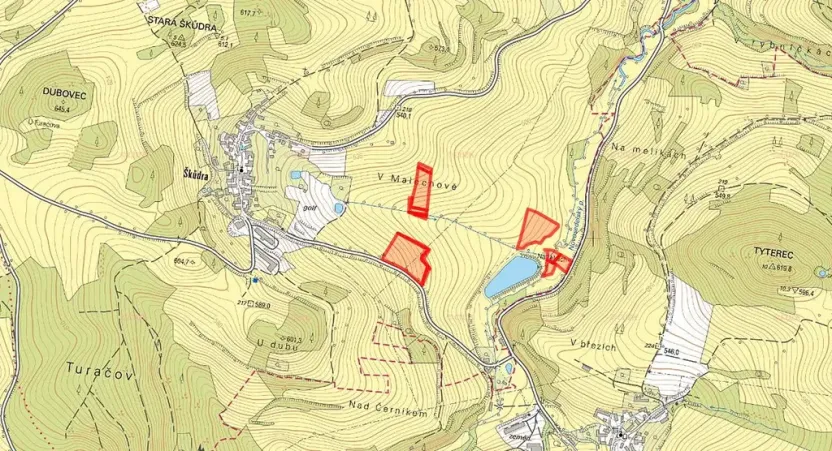 Prodej pole, Strašice, 16524 m2