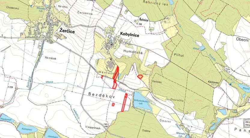 Prodej pole, Kobylnice, 45226 m2