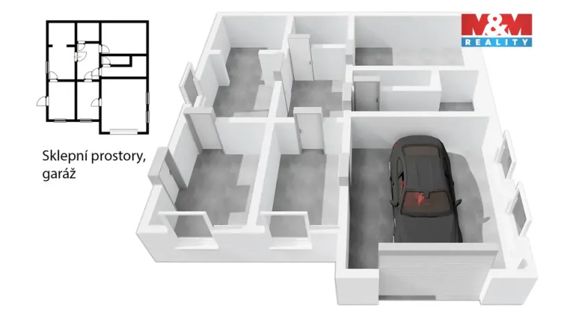 Prodej rodinného domu, Králův Dvůr - Zahořany, Na Stráni, 210 m2