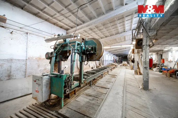 Prodej výrobních prostor, Bratrušov, 1152 m2