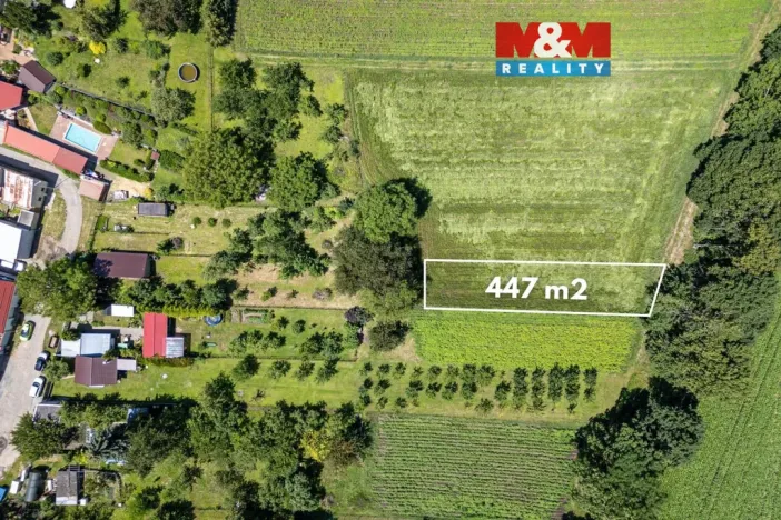 Prodej zahrady, Bystročice - Žerůvky, 447 m2