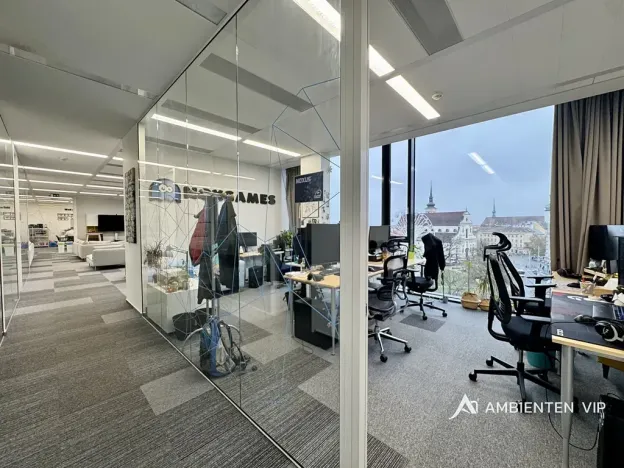 Pronájem kanceláře, Brno, Moravské náměstí, 403 m2