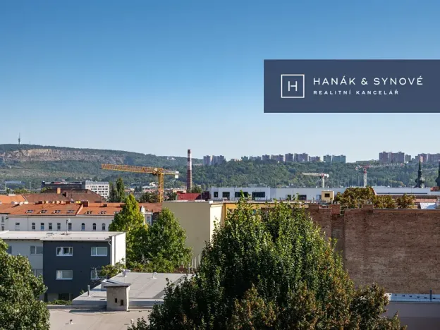 Pronájem bytu 2+kk, Brno, Cejl, 45 m2