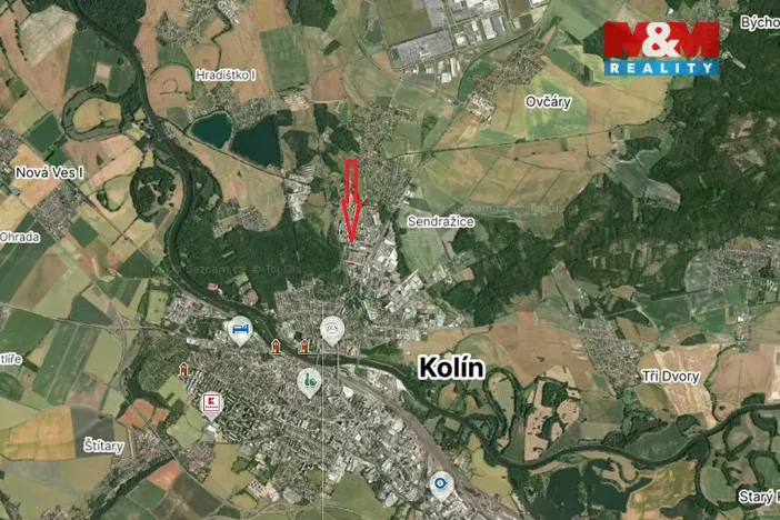 Prodej zahrady, Kolín - Sendražice, 401 m2