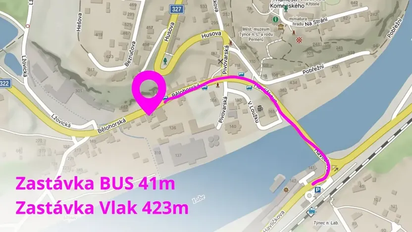 Prodej komerčního pozemku, Týnec nad Labem, 140 m2