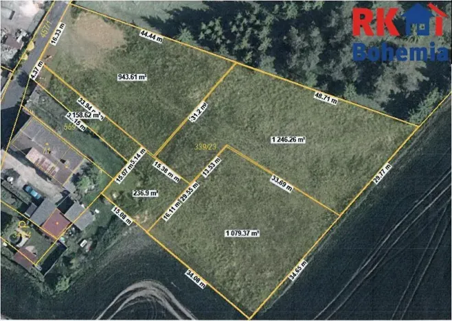 Prodej pozemku pro bydlení, Plazy, 1050 m2