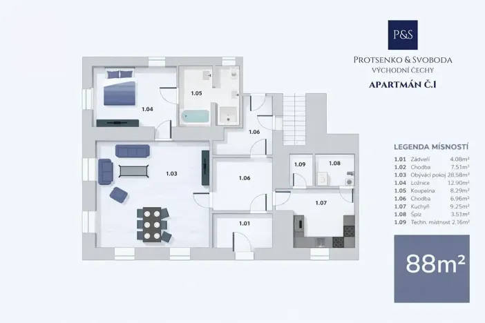 Prodej činžovního domu, Prosečné, 349 m2