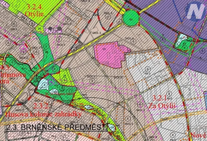 Prodej pozemku, České Budějovice, 1531 m2