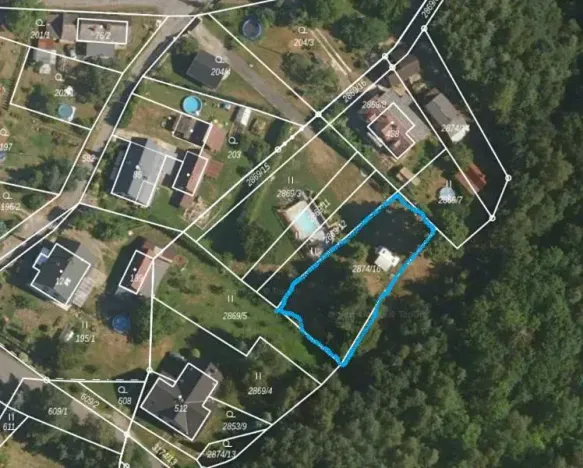 Prodej zahrady, Kunratice u Cvikova, 765 m2