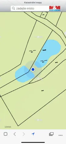 Prodej rybníku, Rychnov nad Kněžnou - Lipovka, 5965 m2