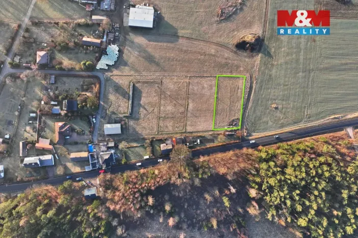 Prodej pozemku pro bydlení, Okrouhlice - Chlístov, 1456 m2