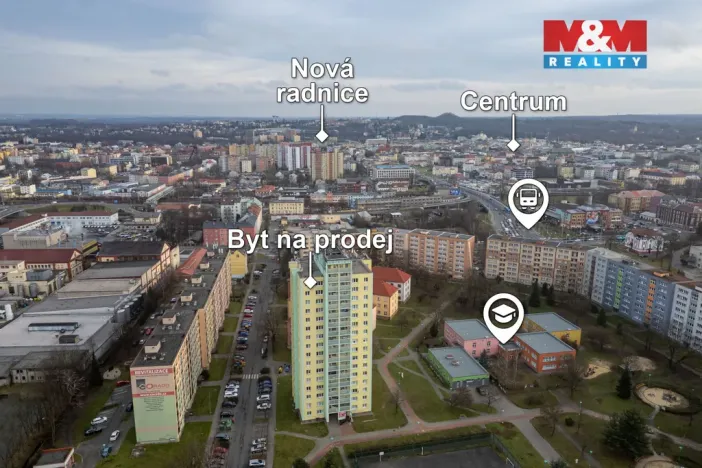 Prodej bytu 3+1, Ostrava - Moravská Ostrava, Sládkova, 69 m2