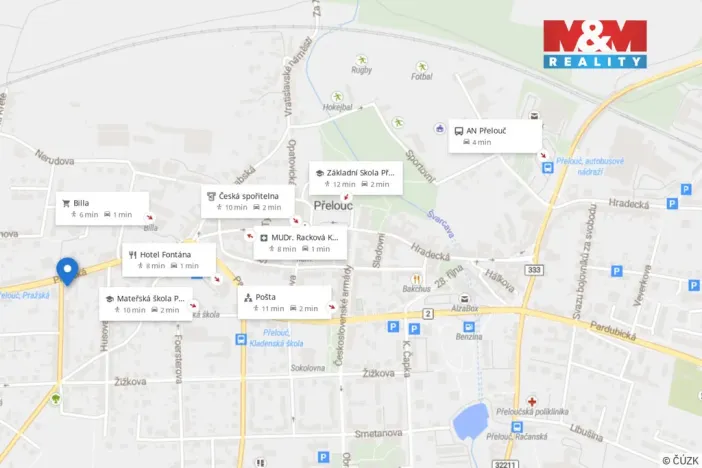 Prodej rodinného domu, Přelouč, Havlíčkova, 350 m2