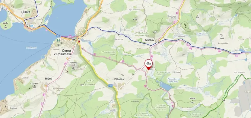 Prodej pozemku pro bydlení, Černá v Pošumaví, 3027 m2