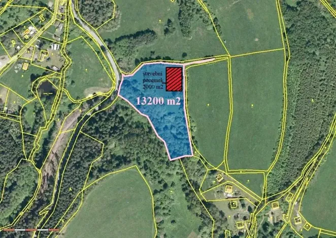 Prodej pozemku pro bydlení, Malšín, 113244 m2