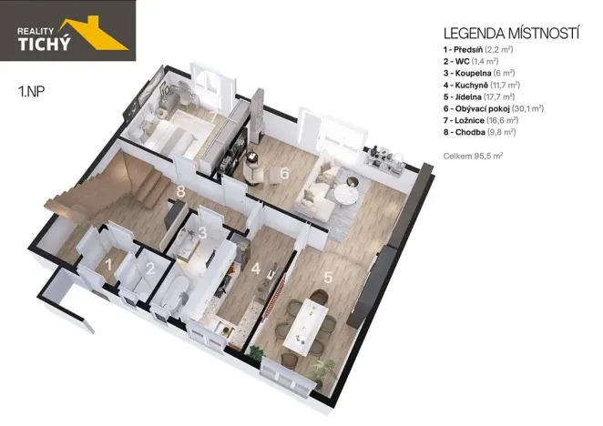 Prodej rodinného domu, Nové Město nad Metují, V Aleji, 213 m2