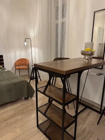 Pronájem bytu 1+kk, Praha - Smíchov, Kmochova, 25 m2