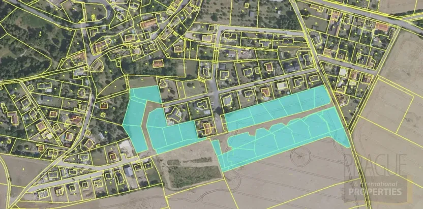 Prodej pozemku pro bydlení, Panenské Břežany, Vilová, 822 m2