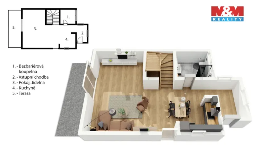 Prodej rodinného domu, Jirny, Javorová, 138 m2