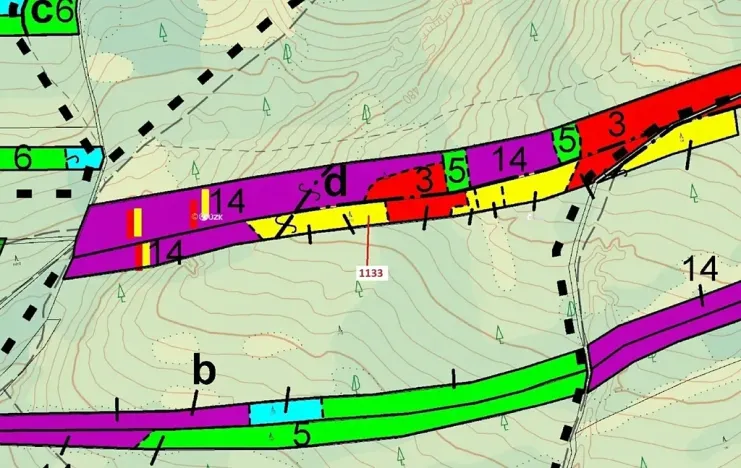 Dražba lesa, Jesenice, 7895 m2