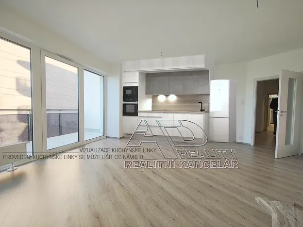 Pronájem bytu 2+kk, České Budějovice, Na Zlaté stoce, 54 m2