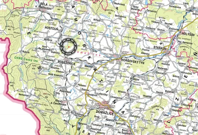 Prodej podílu louky, Poběžovice, 3711 m2