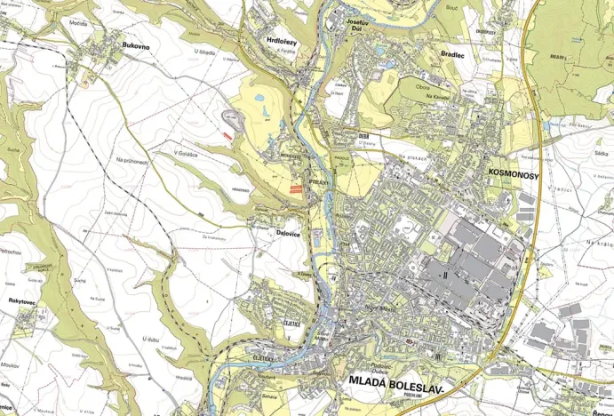 Prodej pole, Mladá Boleslav, 13986 m2
