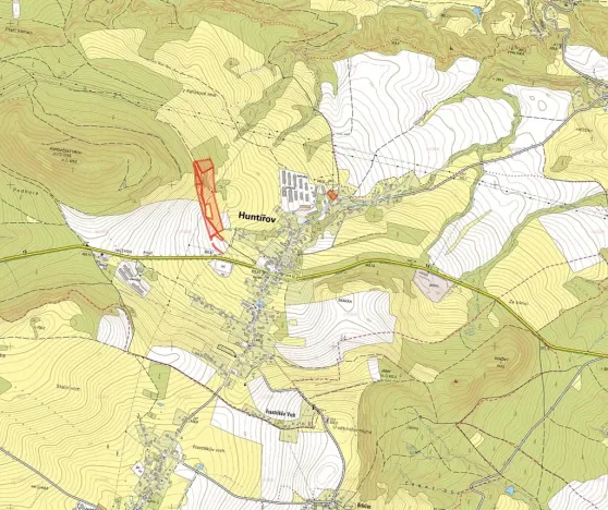 Prodej podílu louky, Huntířov, 22719 m2