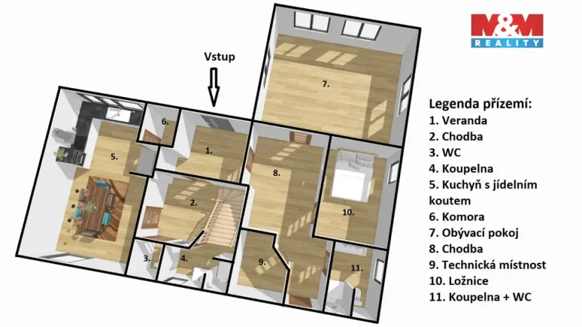 Prodej rodinného domu, Mirotice - Radobytce, 166 m2
