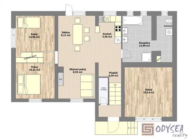 Prodej rodinného domu, Ostrava, 99 m2