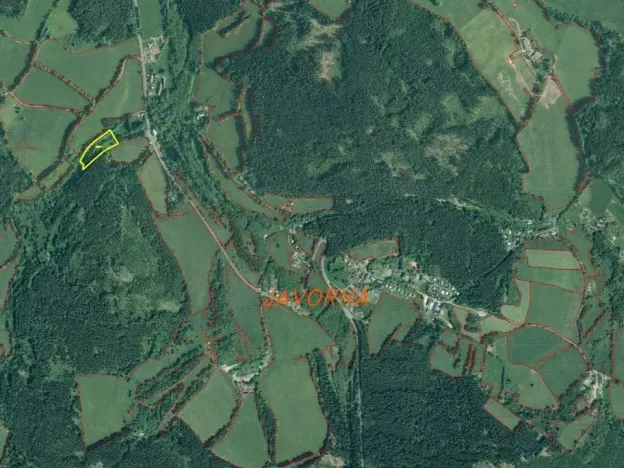 Dražba pozemku, Čachrov, 10377 m2