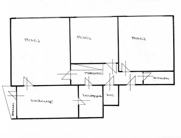 Pronájem bytu 3+kk, Brno, Bieblova, 67 m2