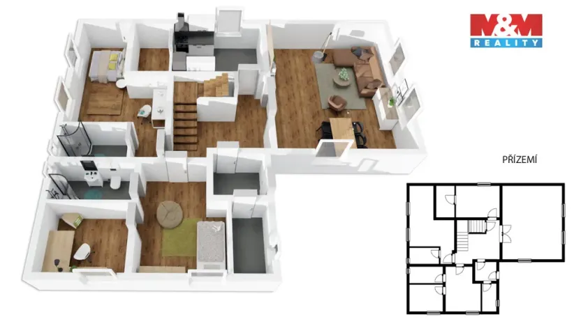 Prodej rodinného domu, Vysoké nad Jizerou, Staroveská, 181 m2