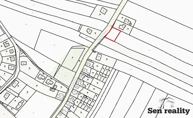 Prodej pozemku pro bydlení, Tatce, Na Stachově, 800 m2