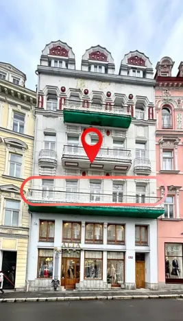 Prodej bytu 4+1, Karlovy Vary, Vřídelní, 160 m2