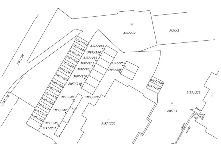 Prodej garážového stání, Plzeň, U Velkého rybníka, 13 m2