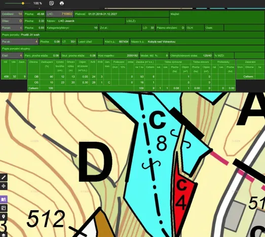 Prodej podílu lesa, Kobylá nad Vidnavkou, 1876 m2