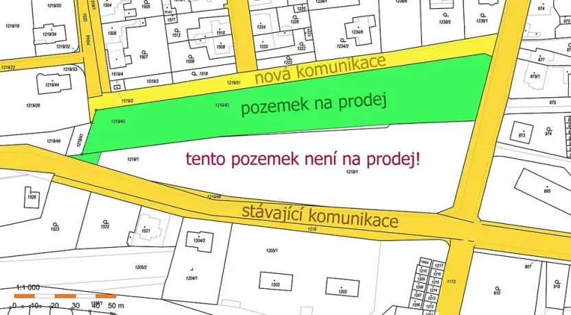 Prodej pozemku pro bydlení, Kladno, Jar. Seiferta, 4912 m2