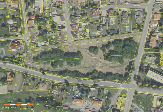 Prodej pozemku pro bydlení, Kladno, Jar. Seiferta, 4912 m2