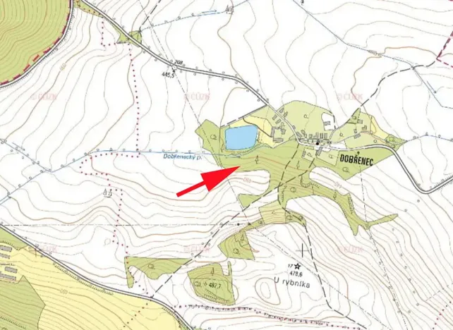 Prodej sadu/vinice, Mašťov, 553 m2