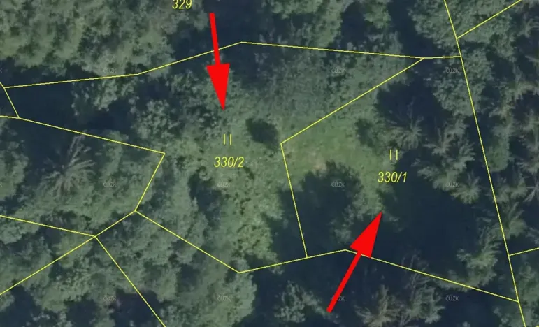 Prodej louky, Pěnčín, 1932 m2