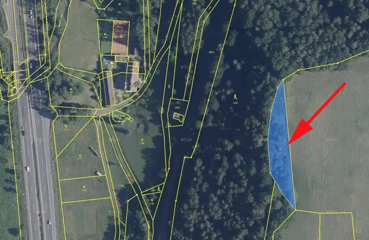 Prodej louky, Žďárek, 1704 m2