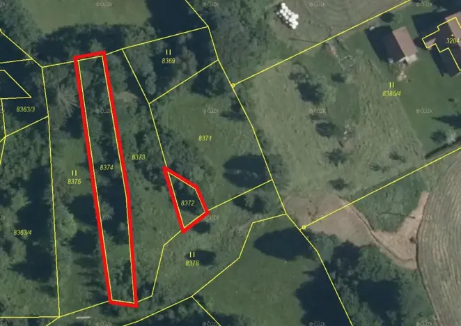 Prodej louky, Huslenky, 784 m2