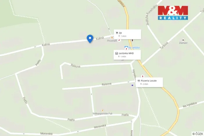 Pronájem bytu 2+1, Karlovy Vary, Kolmá, 53 m2