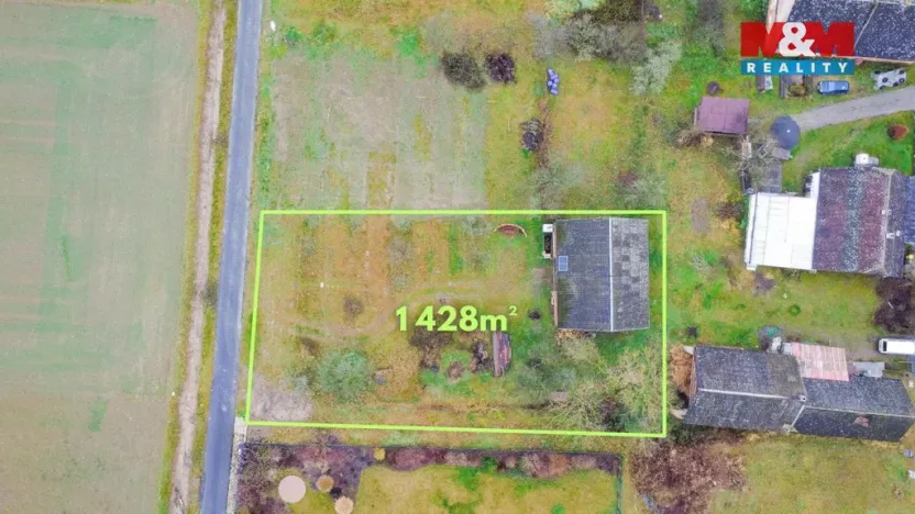 Prodej pozemku pro bydlení, Dlouhá Loučka - Plinkout, 1428 m2