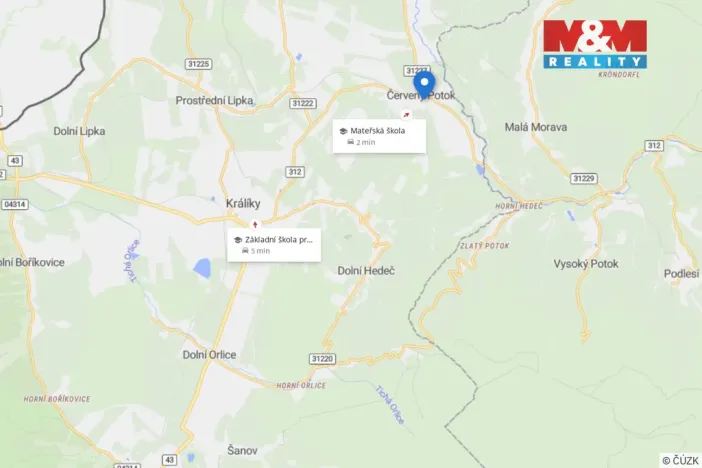 Prodej bytu 3+1, Králíky - Červený Potok, 78 m2