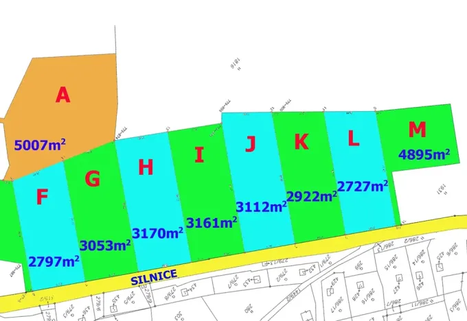 Prodej louky, Jeřmanice, 2922 m2