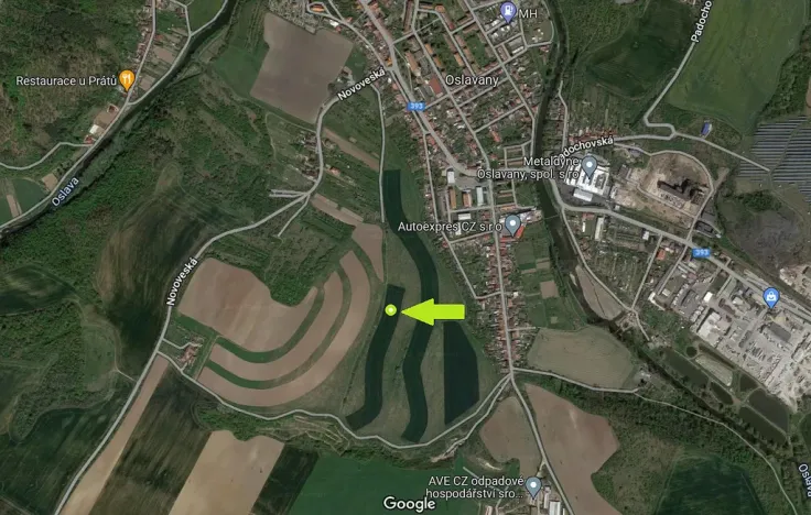 Prodej pozemku, Oslavany, 604 m2