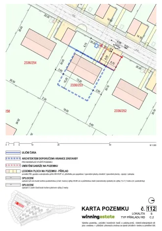 Prodej pozemku, Oslavany, 606 m2