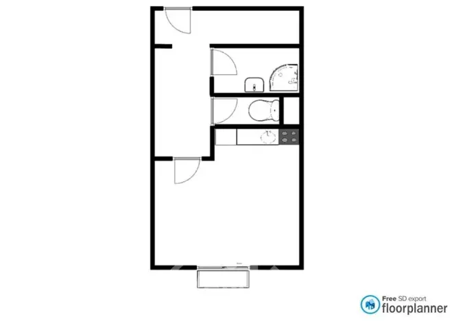 Pronájem bytu 1+kk, Jablonec nad Nisou, Široká, 43 m2